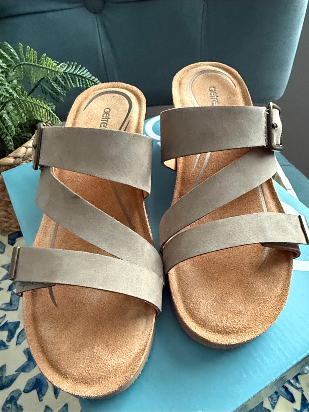 Aetrex Kimmy Arch Support Sandal size 7.5 - Picture 4 of 5